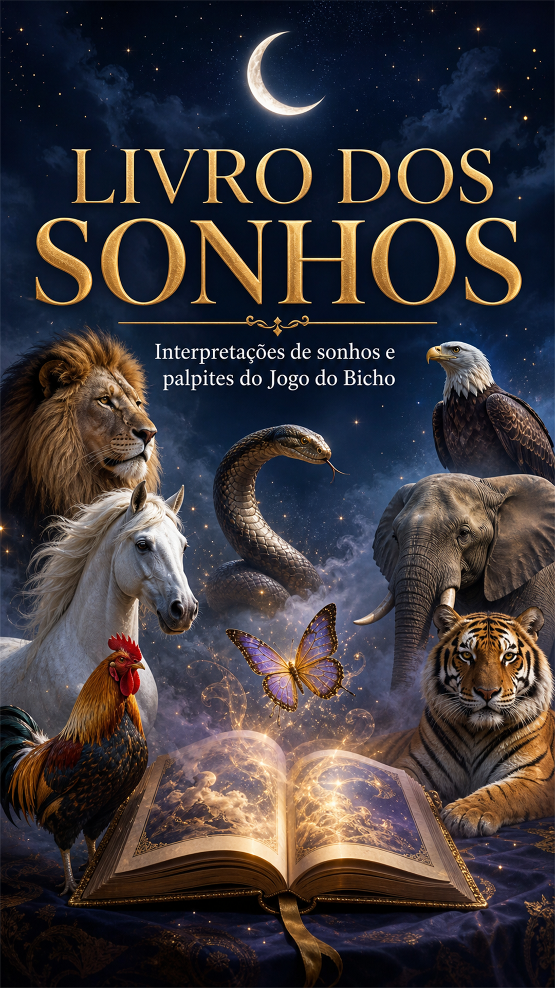 Capa do Livro dos Sonhos do Jogo do Bicho