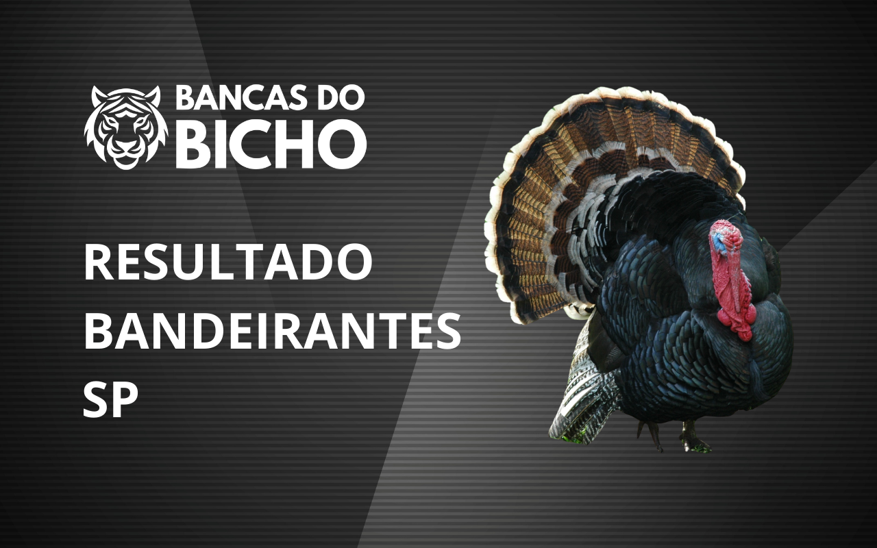 Resultado Jogo do Bicho da Bandeirantes SP 15h hoje, 04/11/2025