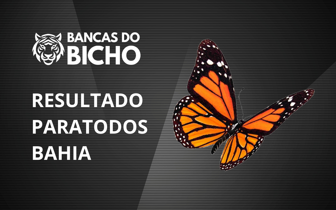 Resultado Jogo do Bicho da Paratodos Bahia 12h hoje, 01/11/2025