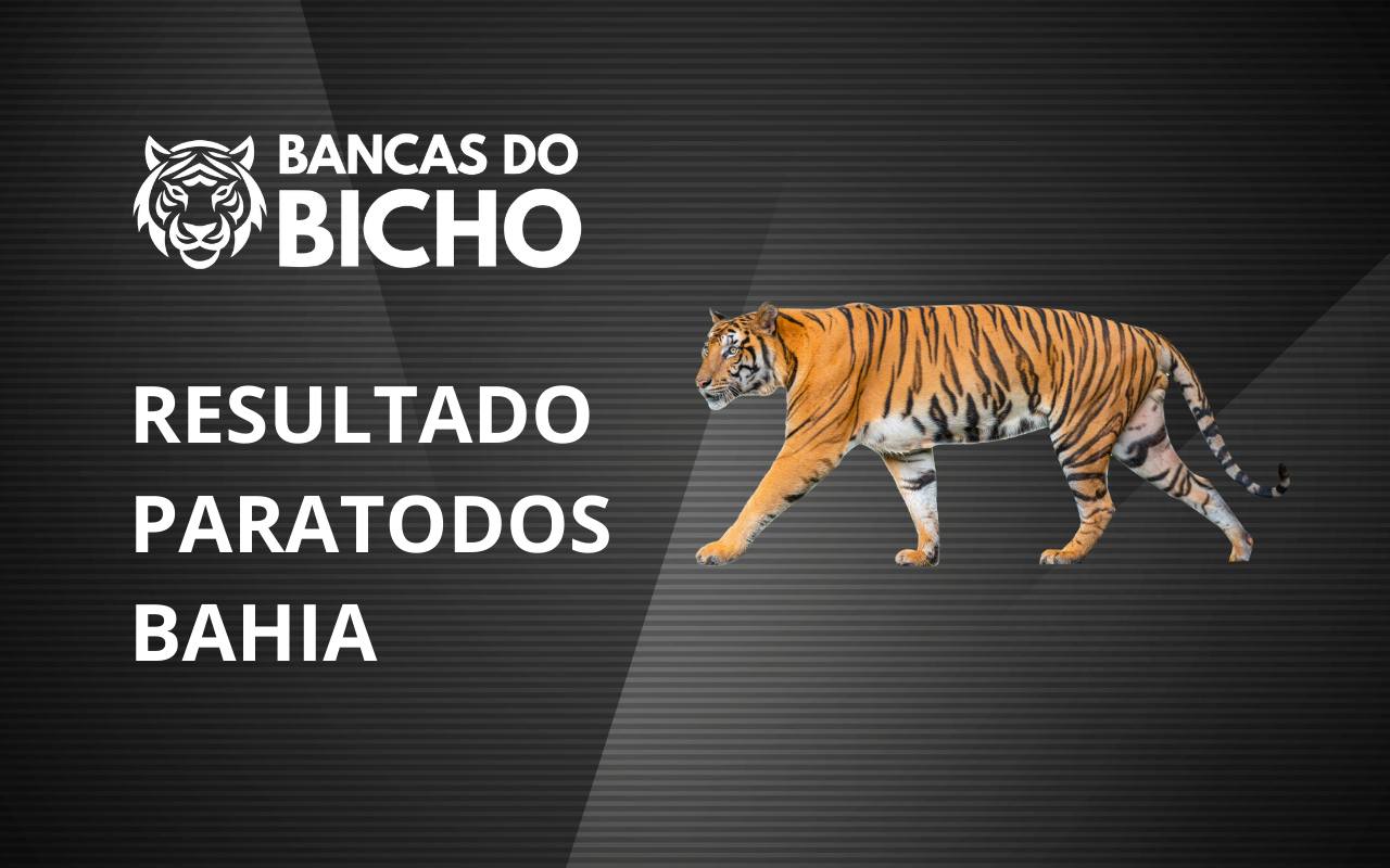 Resultado Jogo do Bicho da Paratodos Bahia 12h hoje, 04/11/2025